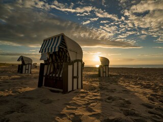 Strandkörbe am Strand
