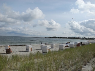 Ostseestrand mit Strandkörben