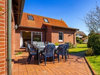 Norderney / Friesenkate Backbord - Terrasse