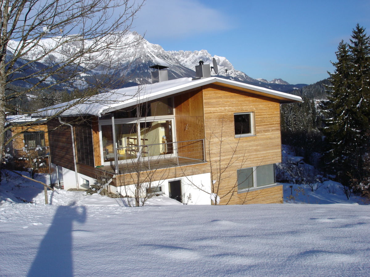 Unser Haus im Winter