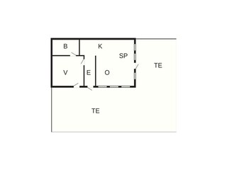 Casa per le vacanze Allinge Pianta del piano 4