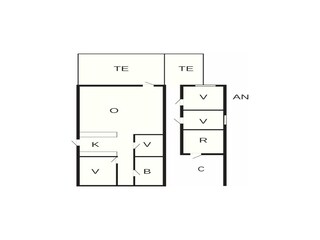 Maison de vacances Binderup Strand Plan d'étage 47