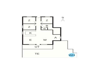 Casa de vacaciones Fjand Plano de planta 2