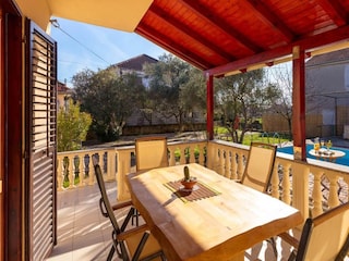 Casa de vacaciones Zemunik Donji Grabación al aire libre 6