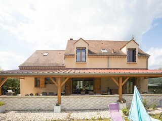Casa de vacaciones Saint-Cirq-Madelon Grabación al aire libre 3