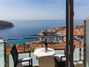 Appartement Guesthouse Home Sweet Home - Chambre Double Supérieure avec Balcon et Vue sur la Mer N°2 - Dubrovnik - image1