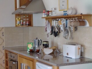 Detail Küche Casa no campo