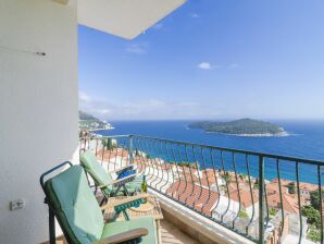 Ploce Apartments- Appartement met 2 Slaapkamers met Terras en Uitzicht op Zee - Frana Cale 24 Street - Dubrovnik - image1