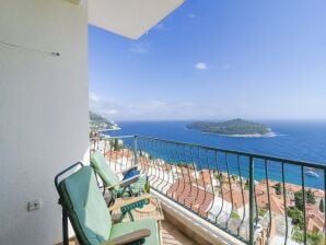 Wohnwagen Medi Apartment - Two-Bedroom Apartment with Terrace and Sea View - Dubrovnik - image1