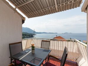 Wohnwagen Apartments Kisic - Two-Bedroom Apartment with Balcony and Sea View(potkrovlje) - Mlini - image1