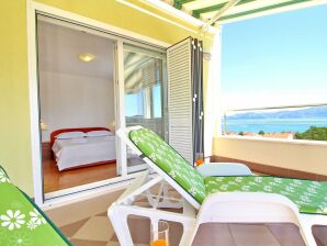 Appartement Apartments Gusti - Studio Apartment with Terrace and Sea View - Course - image1