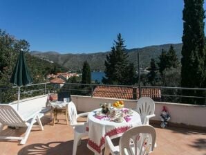 Apartments Tramonto - Studio Apartment with Balcony and Sea View - Zaton bei Dubrovnik - image1