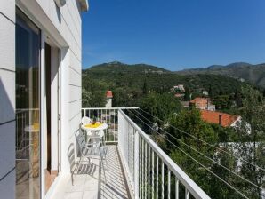 Apartments Marina - One Bedroom Apartment with Balcony and Sea View - Zaton near Dubrovnik - image1