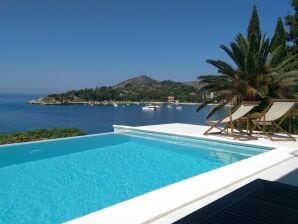 Villa Mirjana - One Bedroom Apartment with Terrace and Sea View (Naranča) - Mlini - image1