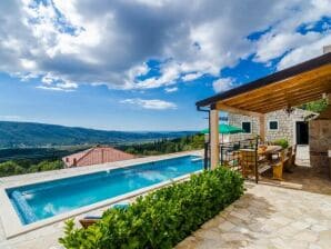 Villa Falcon Rook - Four-Bedroom Villa with Terrace and Swimming Pool - Dubravka - image1