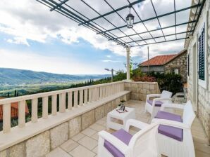 Villa Falcon Rook - Four-Bedroom Villa with Terrace and Swimming Pool - Dubravka - image1