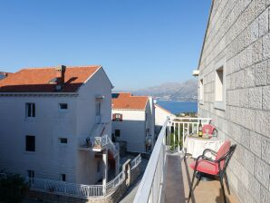 Apartments Senjo - One Bedroom Apartment with Balcony and Side Sea View (Apartman 6) - Cavtat - image1