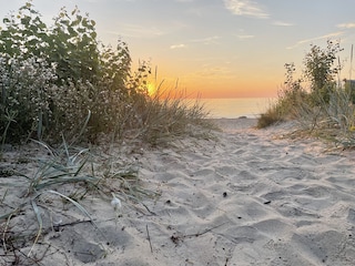 Strandzugang zum Südstrand