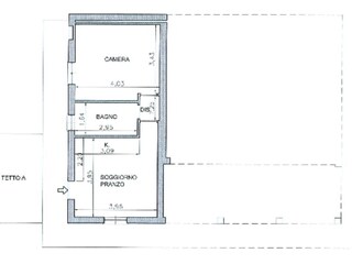 Vakantieappartement Cipressa Grondplan 41