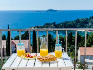 Appartement Apartments Knego - One Bedroom Apartment with Balcony and Sea View - Mlini - image1