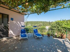 Apartments Saulan - One Bedroom Apartment with Balcony and Garden View (Molunat) - Molunat - image1