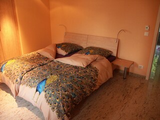 One of the bedrooms