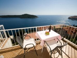 caravane Apartments Sipa - Premium One Bedroom Apartment with Balcony and Sea View (Apartman E) - Dubrovnik - image1