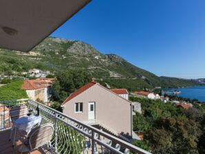 Villa Dubravka - Superior One Bedroom Apartment with Balcony and Sea View (Apartman 6) - Mlini - image1