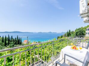 Apartments Cypress Sea Cove - Premium Studio Apartment with Balcony and Sea View (A2) - Šipanska Luka - image1