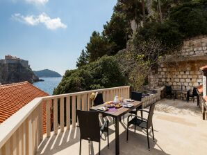 caravan: caravan Apartments Odin - One-Bedroom Apartment with Terrace and Sea View - 4 - Dubrovnik - image1