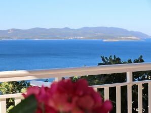 Seaside Apartments Hrkać - Comfort One Bedroom Apartment with Terrace and Sea View 1 - Trpanj - image1