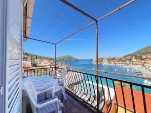 Apartments Peselj-One Bedroom Apartment with Balcony and Sea View ( 2 ) - Brna - image1