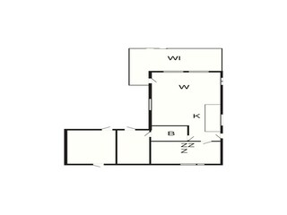 Maison de vacances Enø Plan d'étage 3