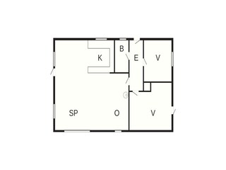 Maison de vacances Ebeltoft Plan d'étage 36