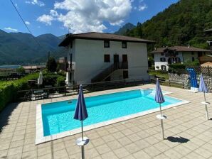 Ferienhaus Apartment mit Balkon mit Blick auf den See - Molina di Ledro - image1