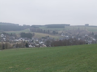 Blick auf Winterberg -Grönebach