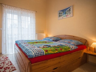 2 Bett  Schlafzimmer