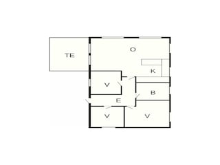 Casa de vacaciones Gedesby Plano de planta 3