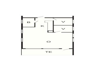 Vakantiehuis Lumsås Grondplan 23