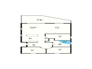 Casa de vacaciones Lumsås Plano de planta 21