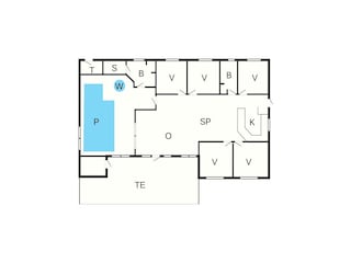 Ferienhaus Nørre Nebel Grundriss 3
