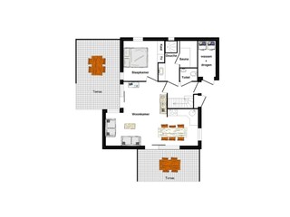 Casa per le vacanze De Koog Pianta del piano 26