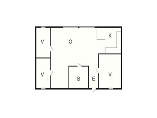 Vakantiehuis Värmdö Grondplan 36