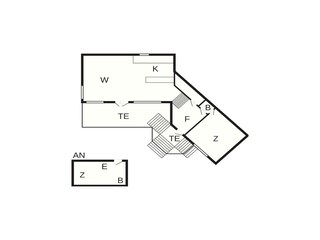 Vakantiehuis Welt Grondplan 37