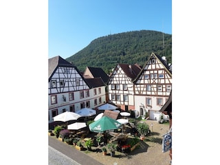 Ausblick vom Wohnzimmer