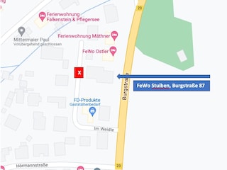 Anfahrtsbeschreibung