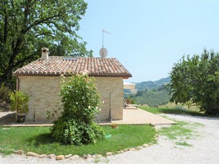 Maison de vacances Cartoceto Enregistrement extérieur 6