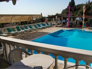 Appartement Benitses Buitenaudio-opname 11