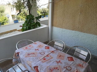 Appartement Benitses Buitenaudio-opname 14