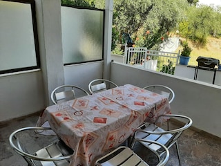 Appartement Benitses Buitenaudio-opname 8